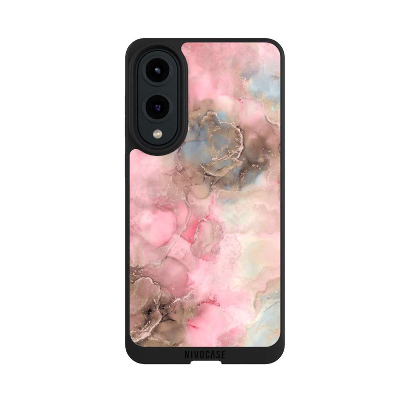 Galaxy S25 Edge NIVOpure Encre Rose Sarcelle