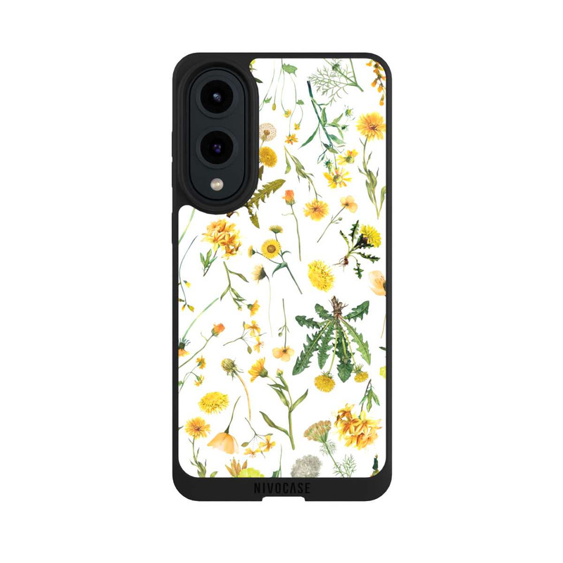 Galaxy S25 Edge NIVOpure Fleurs sauvages jaunes