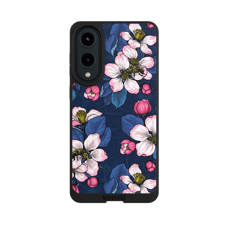 Galaxy S25 Edge NIVOpure Fleurs de pommier foncées