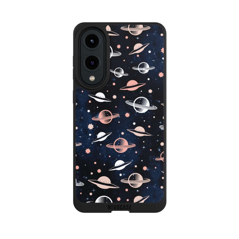 Galaxy S25 Edge NIVOpure Planètes et étoiles Motif céleste