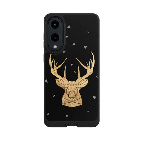 Samsung Galaxy S25 Edge NIVOpure Geometrischer Hirsch und Geweih
