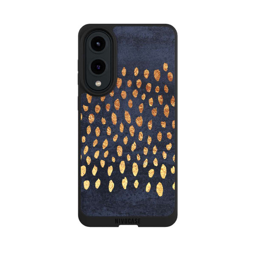 Samsung Galaxy S25 Edge NIVOpure Muster Gold und Marine