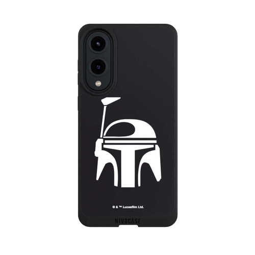 Samsung Galaxy S25 Edge NIVOpure Boba Fett Helm Schwarz