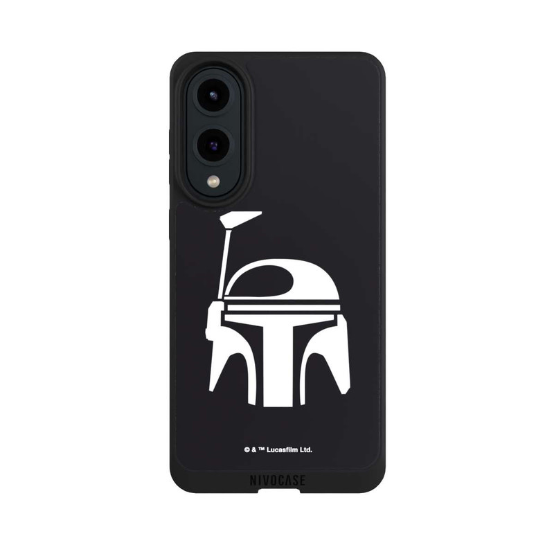 Galaxy S25 Edge NIVOpure Boba Fett Helm Schwarz