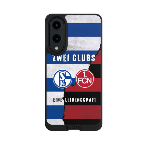 Samsung Galaxy S25 Edge NIVOpure Fanfreundschaft Schalke x Nürnberg