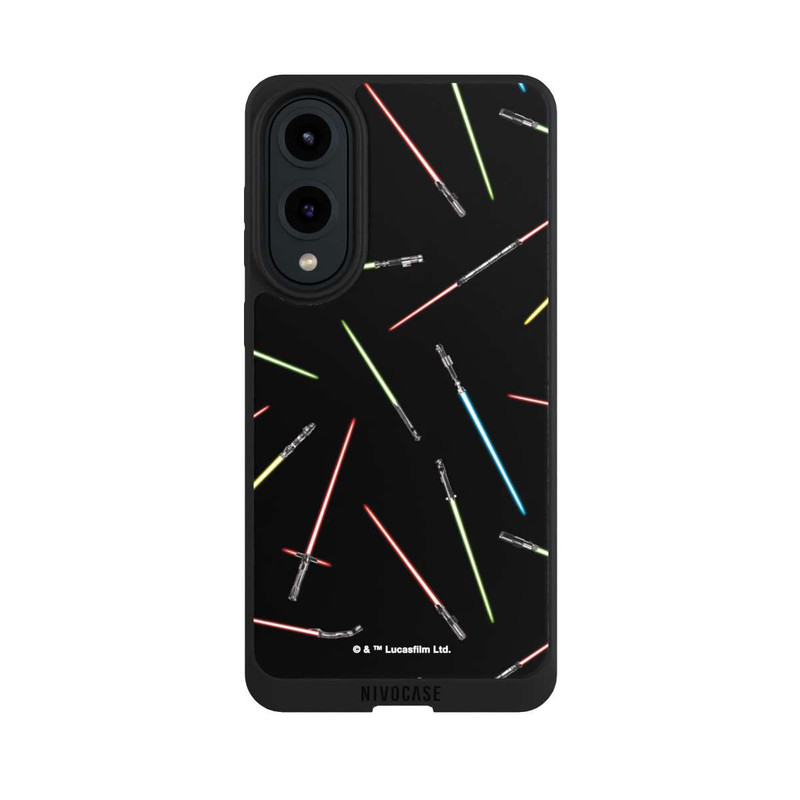 Galaxy S25 Edge NIVOpure Motif des sabres laser