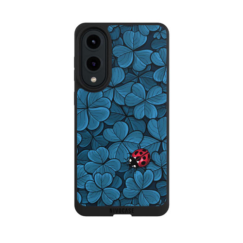 Samsung Galaxy S25 Edge NIVOpure Kleeblatt - Dunkelblau