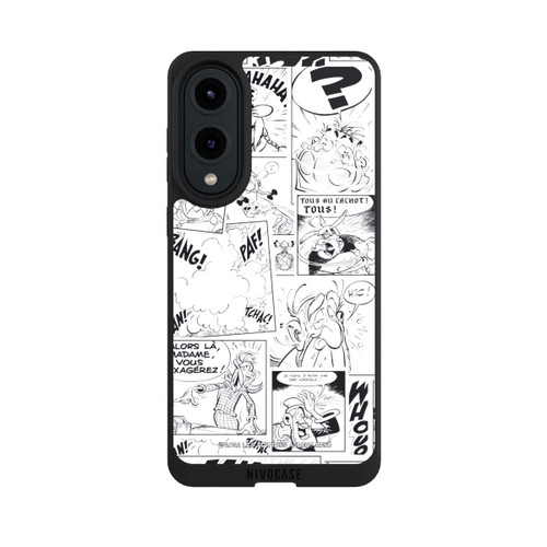 Samsung Galaxy S25 Edge NIVOpure Asterix Comic Black and White