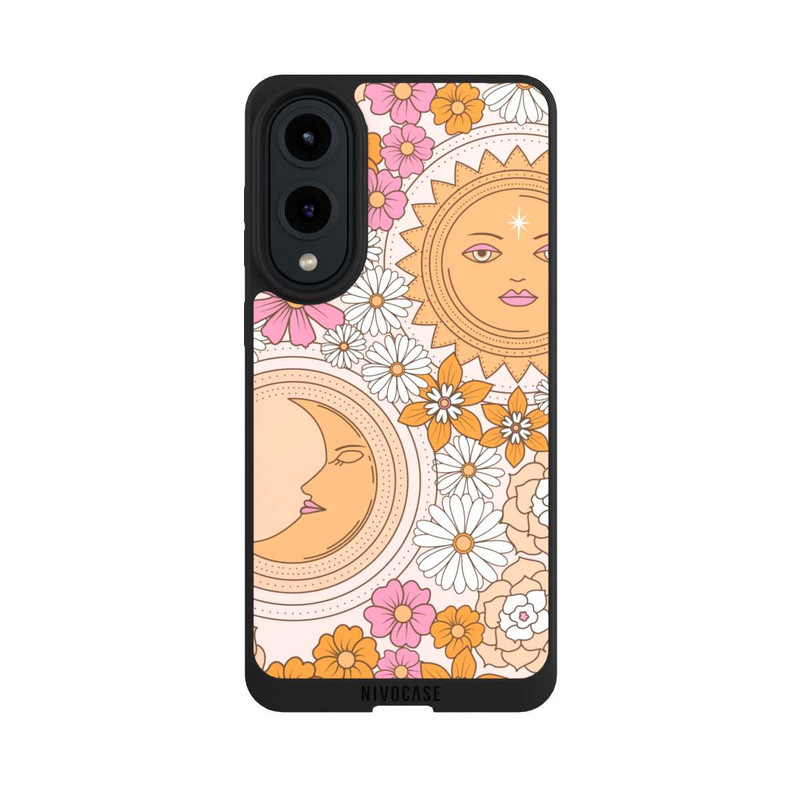 Galaxy S25 Edge NIVOpure Fleurs Soleil & Lune
