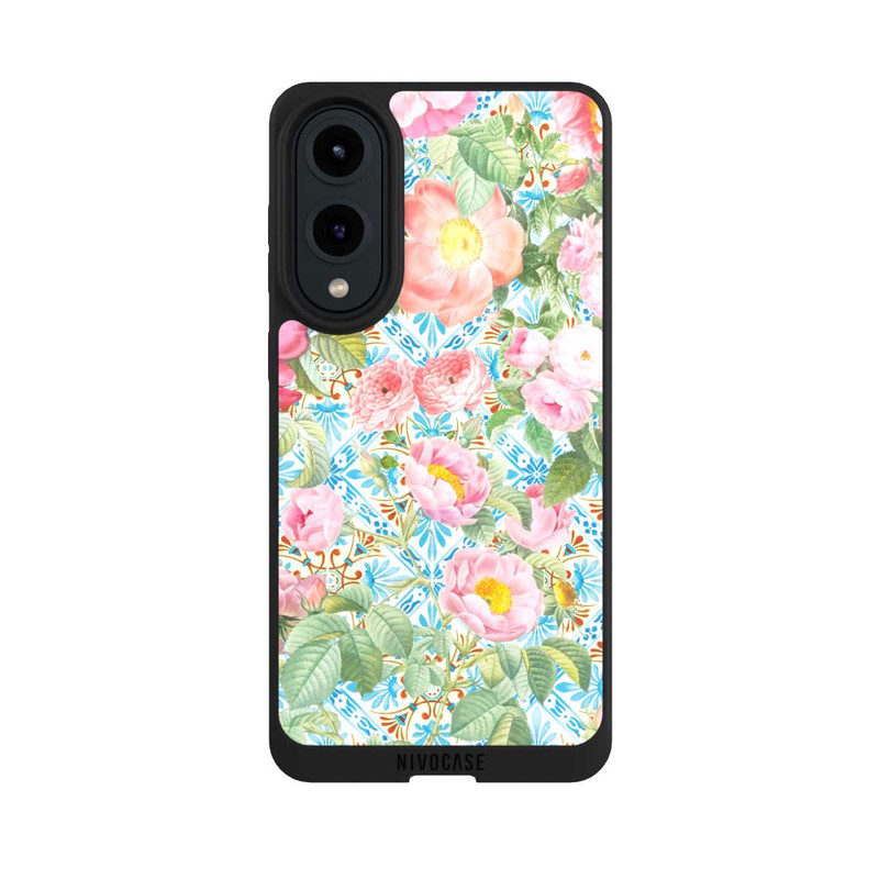 Galaxy S25 Edge NIVOpure Greek peonies pattern