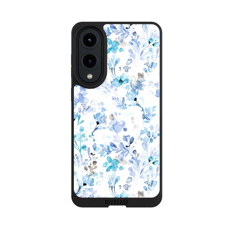 Galaxy S25 Edge NIVOpure Herbes de Printemps Bleues