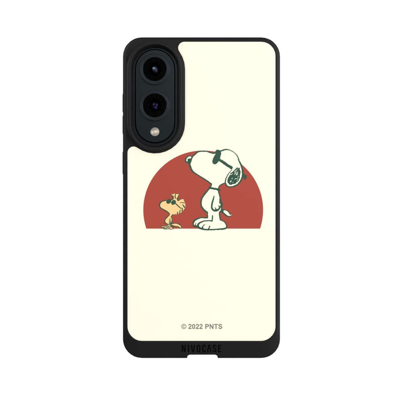 Galaxy S25 Edge NIVOpure Snoopy Woodstock weit draußen