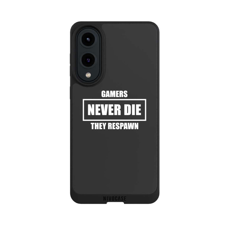 Galaxy S25 Edge NIVOpure Gamers Never Die. They Respawn.