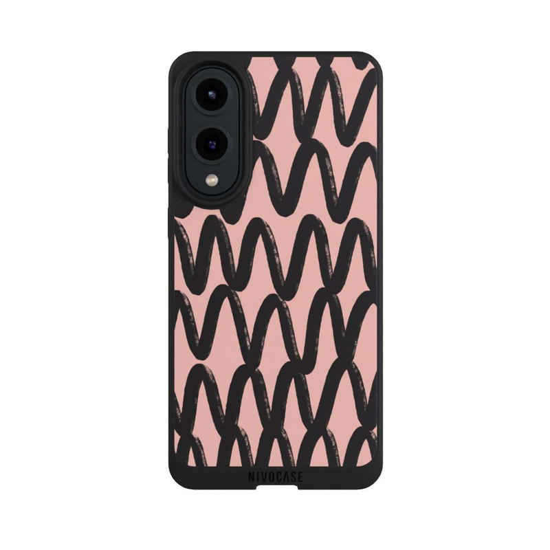 Galaxy S25 Edge NIVOpure Black Zig Zag 