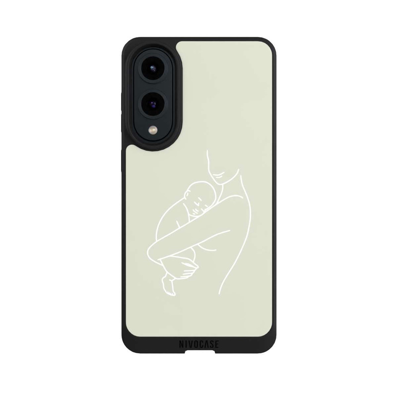 Galaxy S25 Edge NIVOpure Line Art Familie 3