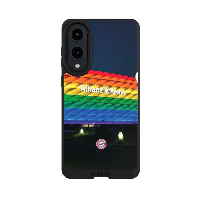 Galaxy S25 Edge NIVOpure Allianz Arena Regenbogen