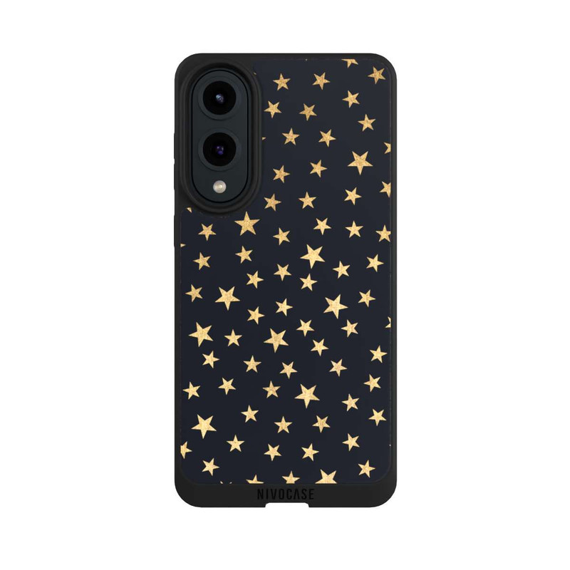 Galaxy S25 Edge NIVOpure Sternenstaub um Mitternacht