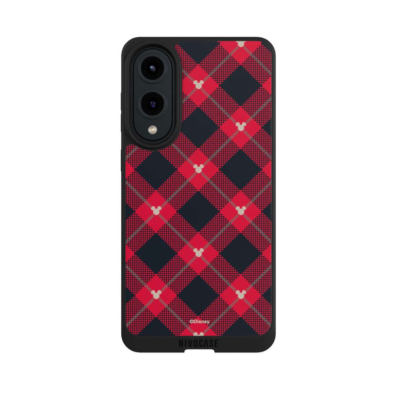 Galaxy S25 Edge NIVOpure Motif de Noël Mickey rouge