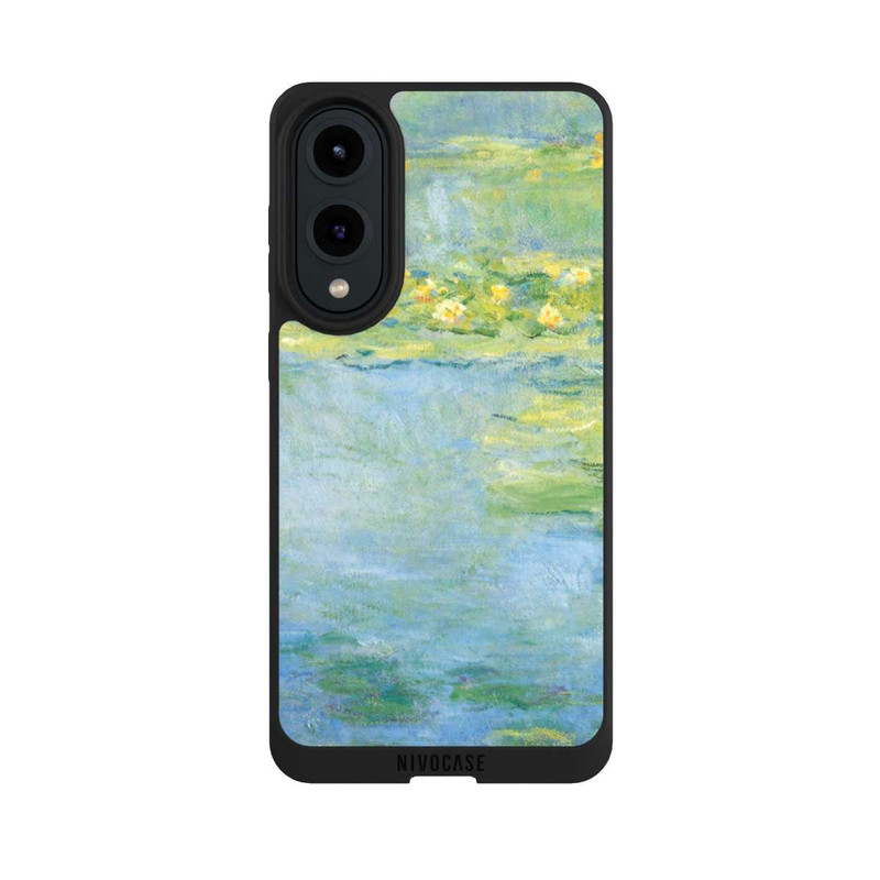 Galaxy S25 Edge NIVOpure Nymphéas Claude Monet-Bleu