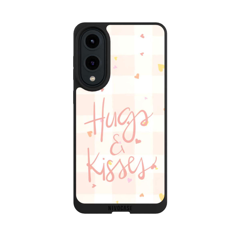 Galaxy S25 Edge NIVOpure Hugs And Kisses Pfirsisch