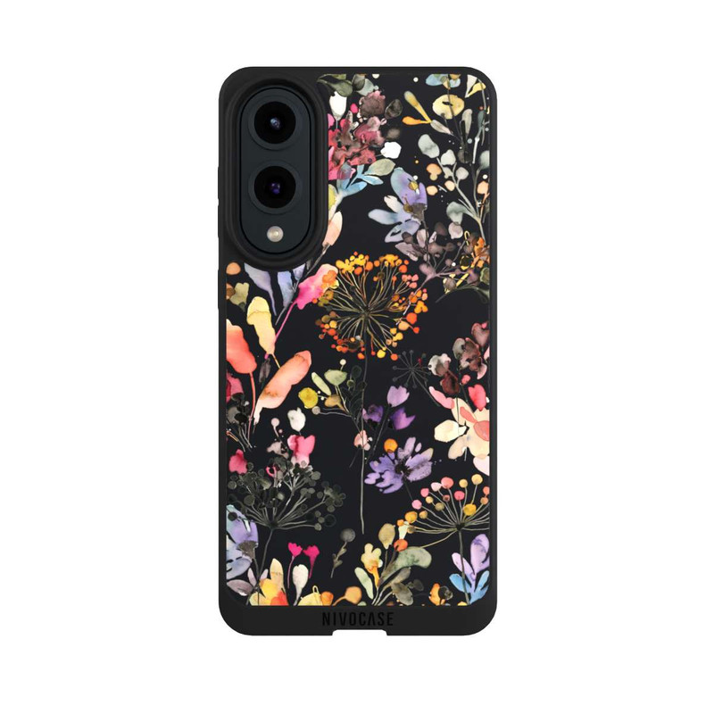 Galaxy S25 Edge NIVOpure Wilde Gräser schwarz