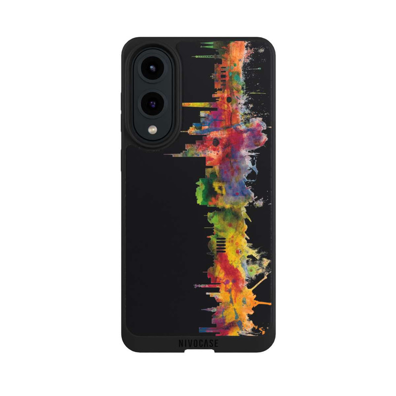 Galaxy S25 Edge NIVOpure Ligne d'horizon de Berlin Noir