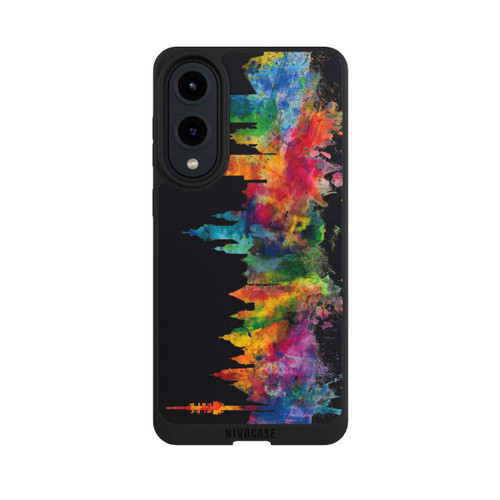 Samsung Galaxy S25 Edge NIVOpure Leipzig Germany Skyline Black