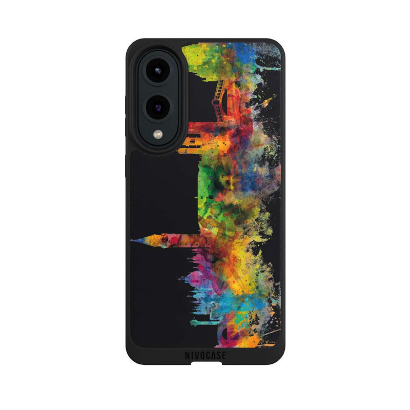 Galaxy S25 Edge NIVOpure Venise Italie Ligne d'horizon Noir