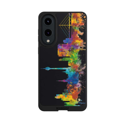 Samsung Galaxy S25 Edge NIVOpure Düsseldorf Germany Skyline Black