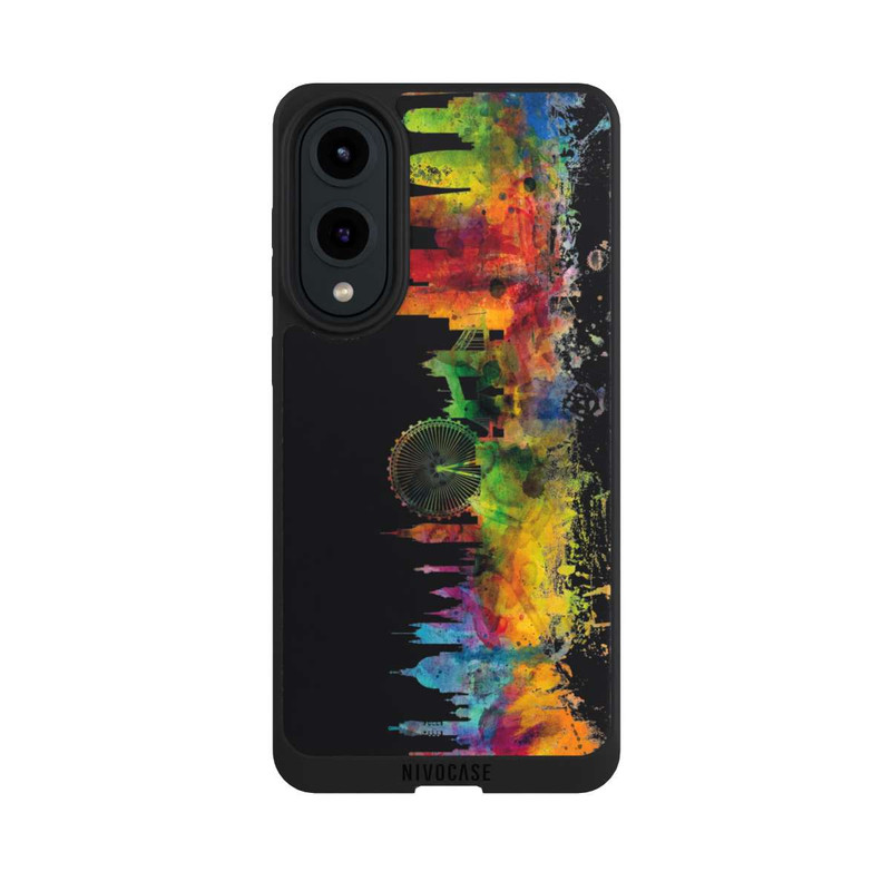 Galaxy S25 Edge NIVOpure Londres Angleterre Skyline Noir
