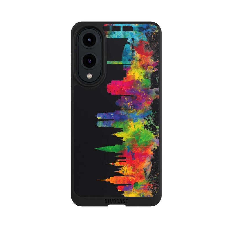 Galaxy S25 Edge NIVOpure Munich Allemagne Ligne d'horizon Noir