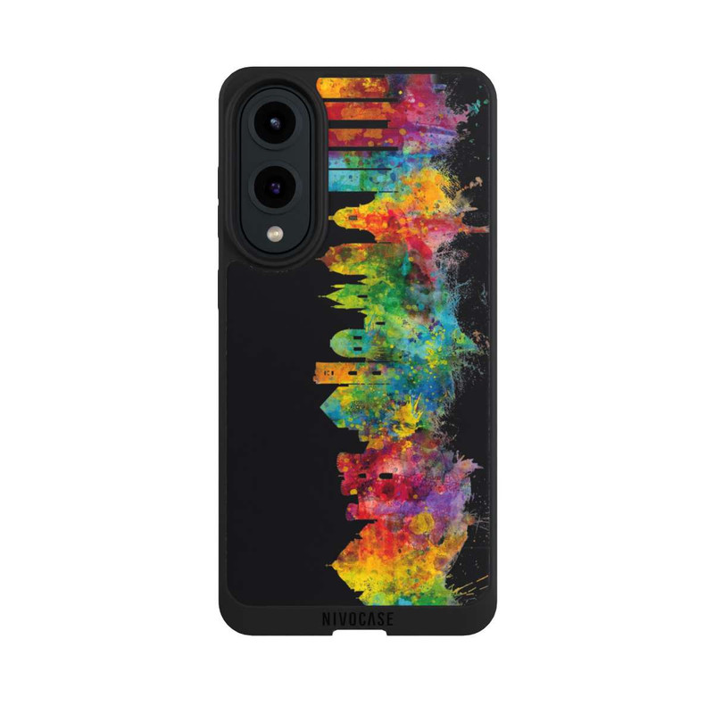 Galaxy S25 Edge NIVOpure Naples Italie Skyline Noir