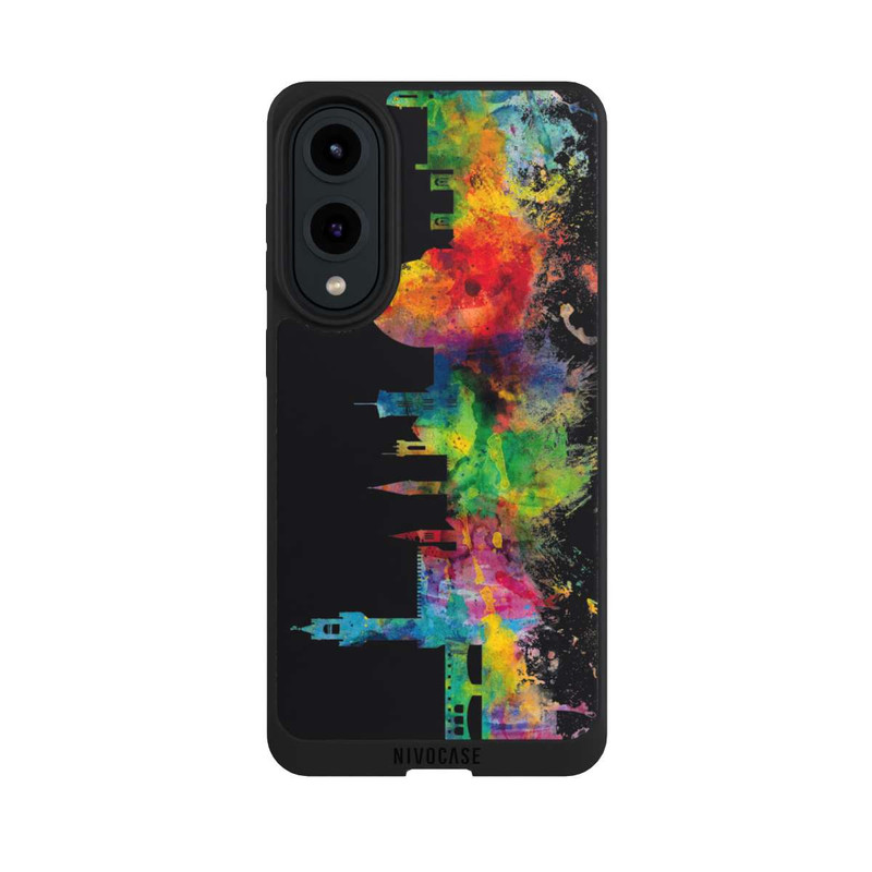 Galaxy S25 Edge NIVOpure Florence Italie Ligne d'horizon Noir