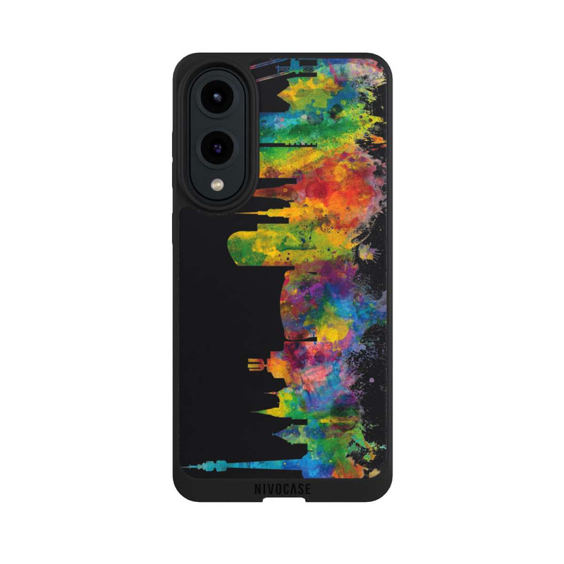 Galaxy S25 Edge NIVOpure Dortmund Allemagne Ligne d'horizon Noir
