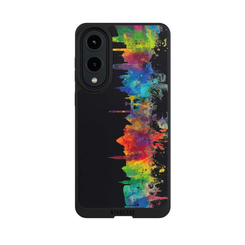 Galaxy S25 Edge NIVOpure Stuttgart Allemagne Ligne d'horizon noire