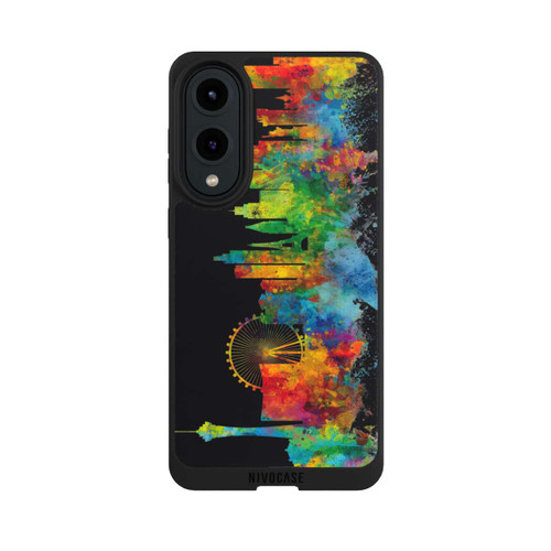 Samsung Galaxy S25 Edge NIVOpure Las Vegas Nevada Skyline Black