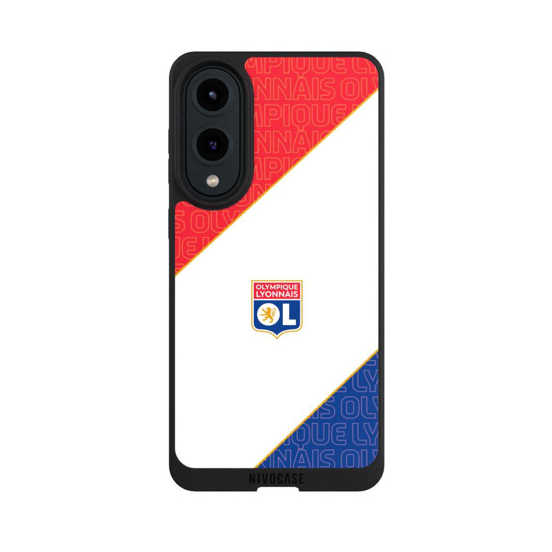 Galaxy S25 Edge NIVOpure Logo OL rouge et bleu