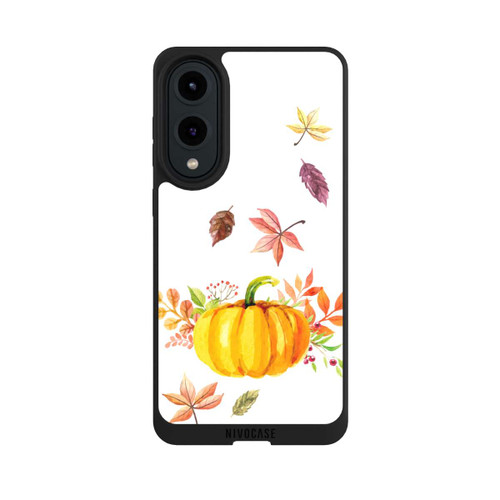 Samsung Galaxy S25 Edge NIVOpure Pumpkin-weißer Hintergrund 