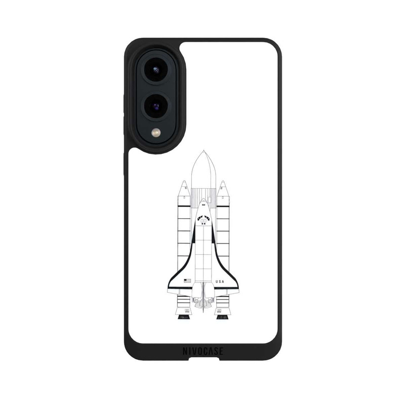 Galaxy S25 Edge NIVOpure NASA Voyage dans l'espace Blanc