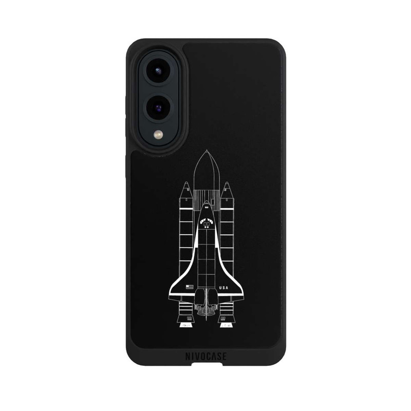 Galaxy S25 Edge NIVOpure NASA Voyage dans l'espace noir