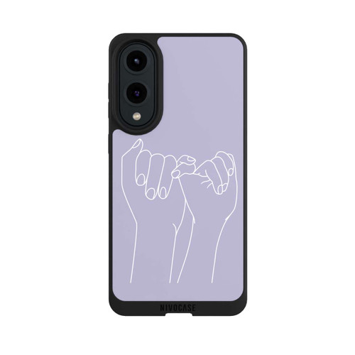 Samsung Galaxy S25 Edge NIVOpure Versprechen Line Art