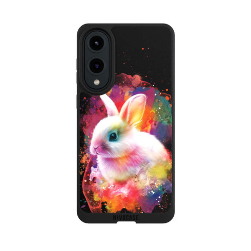 Samsung Galaxy S25 Edge NIVOpure Happy Rabbit Schwarz
