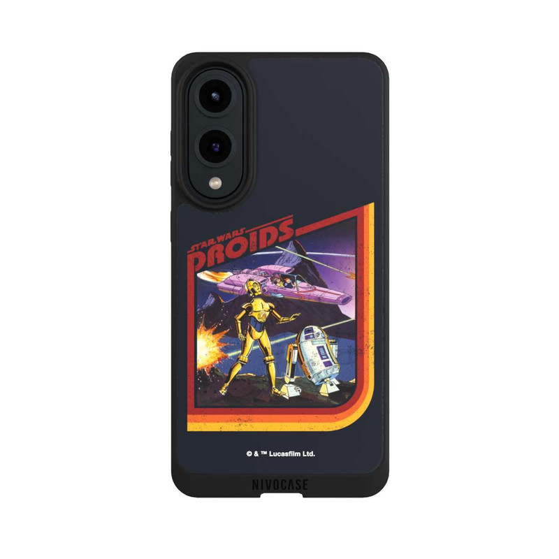 Galaxy S25 Edge NIVOpure R2D2 und C3PO Comic