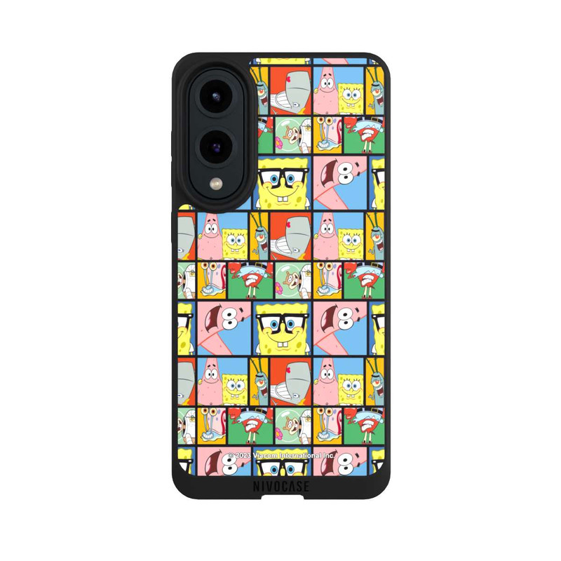 Galaxy S25 Edge NIVOpure Spongebob Friends Memory Pattern