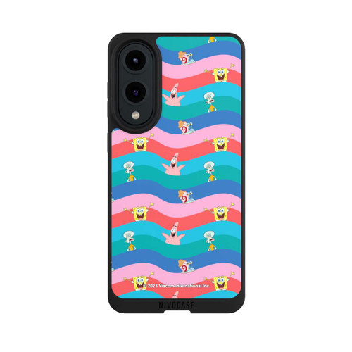 Samsung Galaxy S25 Edge NIVOpure Spongebob Freunde Bunte Wellen