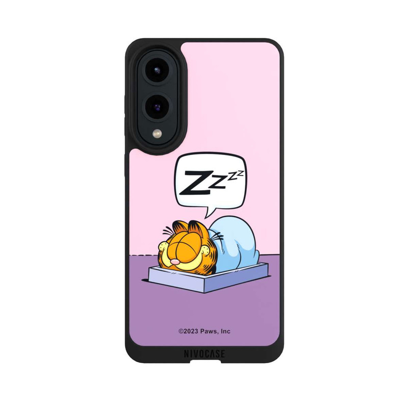 Galaxy S25 Edge NIVOpure Garfield Attaque de sieste rose
