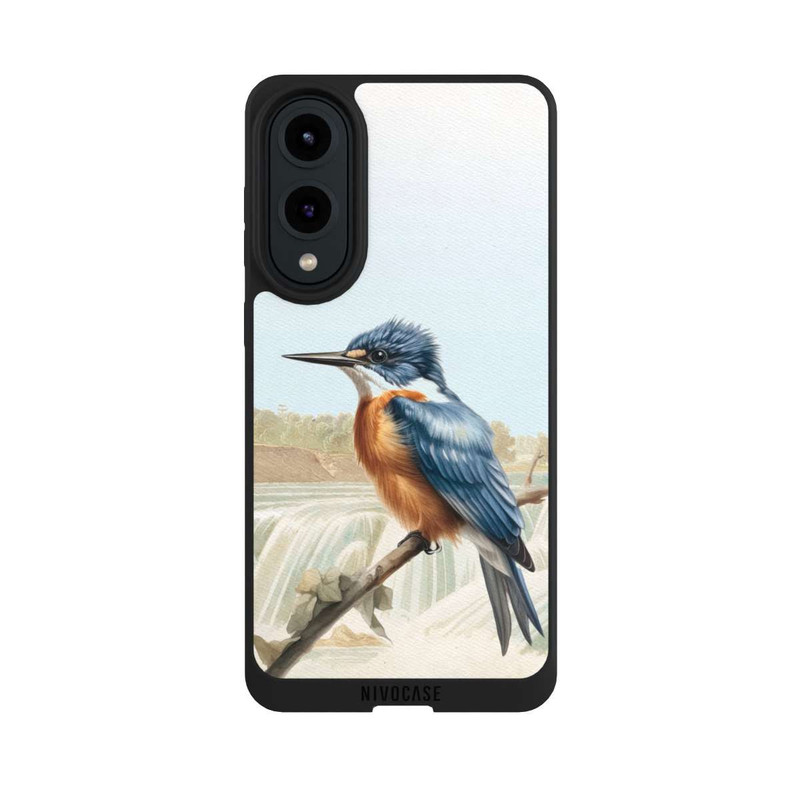 Galaxy S25 Edge NIVOpure Martin-pêcheur rétro