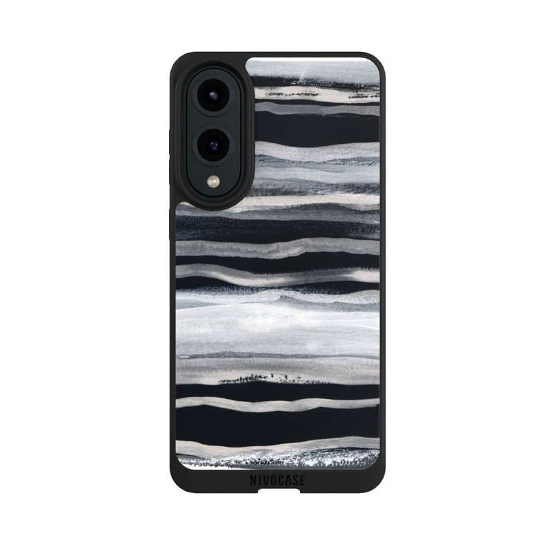 Galaxy S25 Edge NIVOpure Coups de pinceau abstraits 68