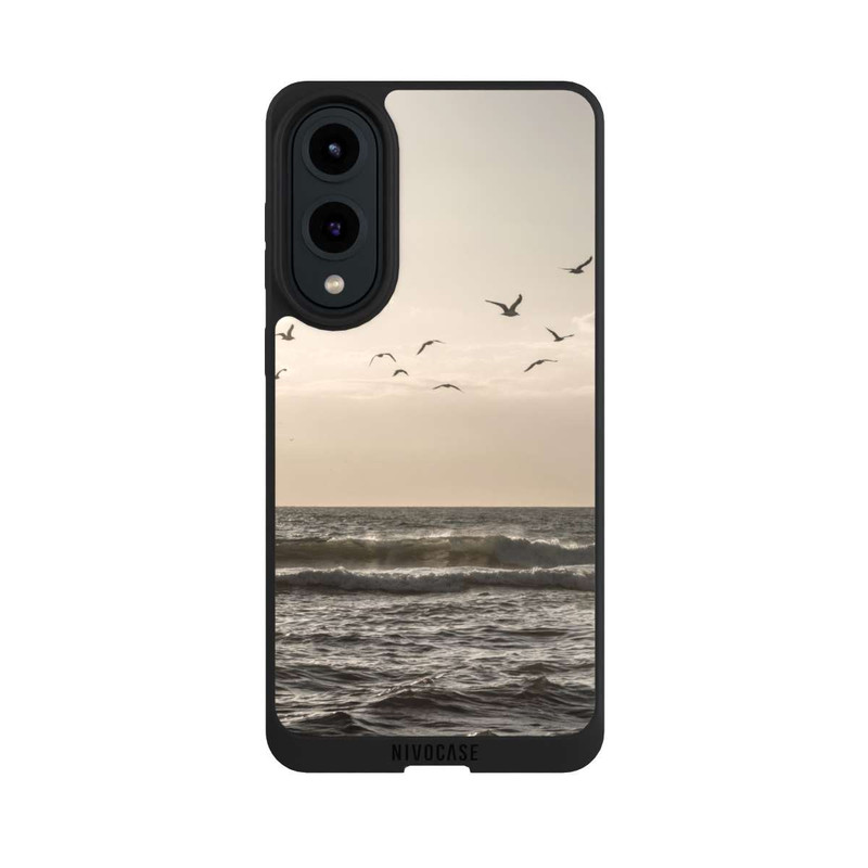 Galaxy S25 Edge NIVOpure Les oiseaux et la mer 3