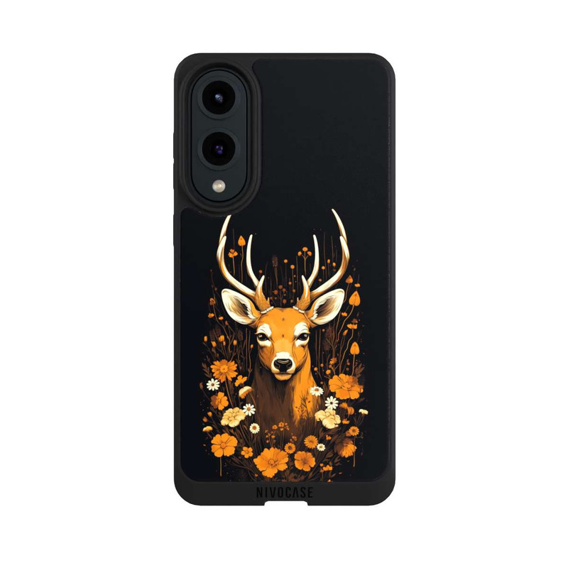 Galaxy S25 Edge NIVOpure Fleurs de cerf Grandes
